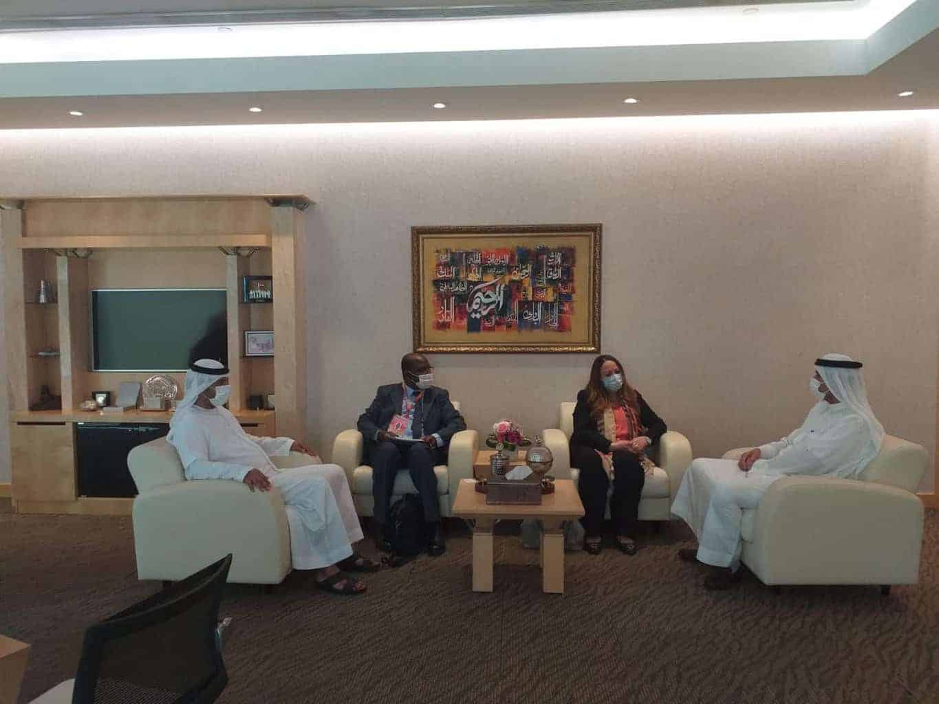 ICDT’s DG meets H.E Mr. Saif ELMIDFA CEO of Expo Centre Sharjah