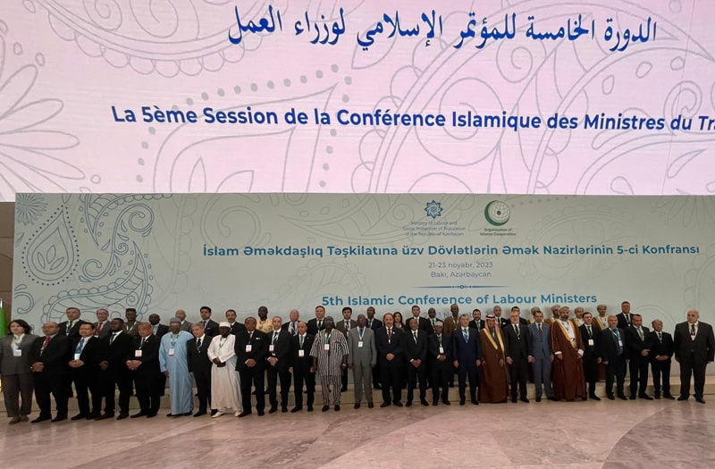 ICDT’s participation in the 5th session of the Conference of Labor Ministers of the OIC Member States.