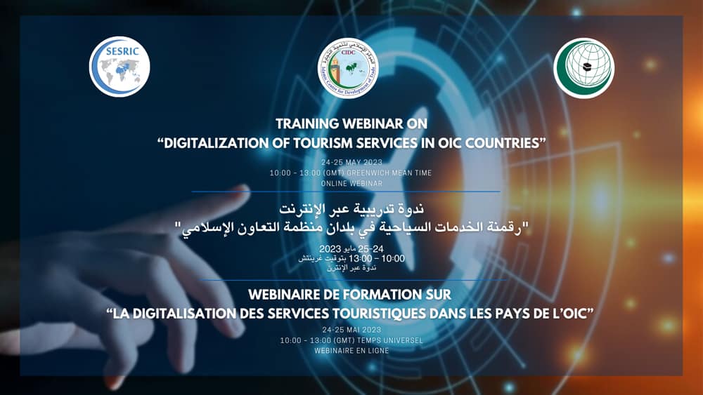 Training Webinar on the “Digitalization of Tourism services in OIC Countries”