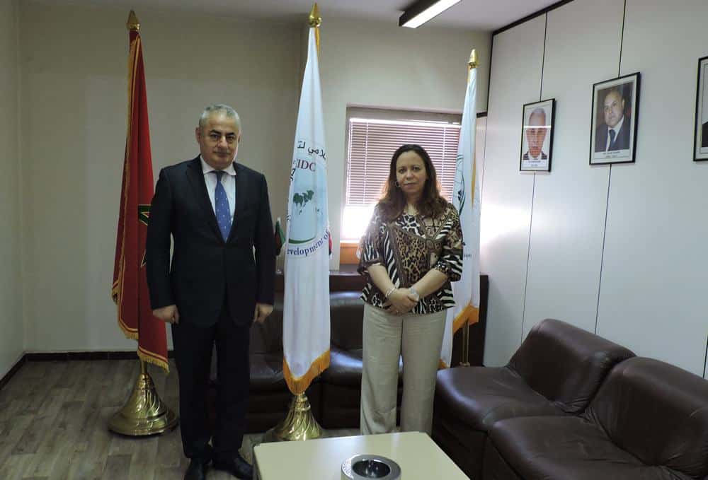 ICDT’s DG received H.E Mr. Oktay Gurbanov, Ambassador of the Republic of Azerbaijan, in Morocco