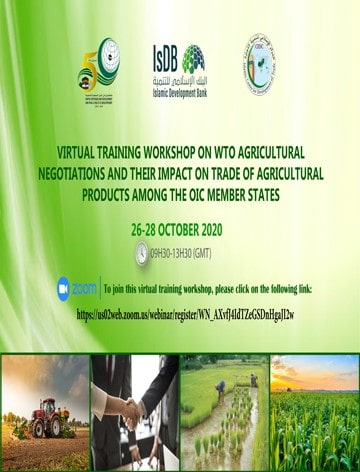 Virtual Training Workshop on WTO agricultural negotiations and their impact on Trade..