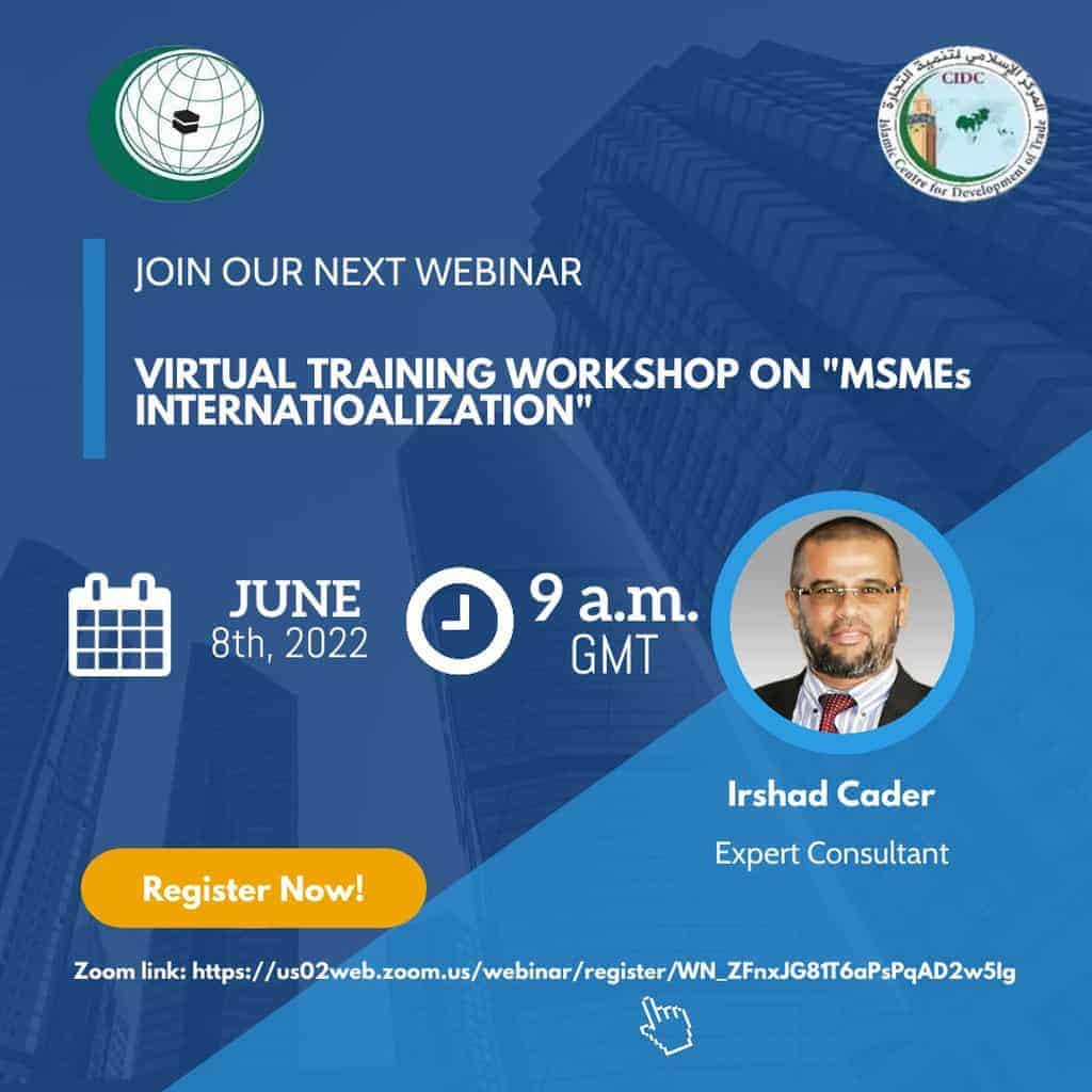 Virtual Training Workshop on MSMEs Internationalization