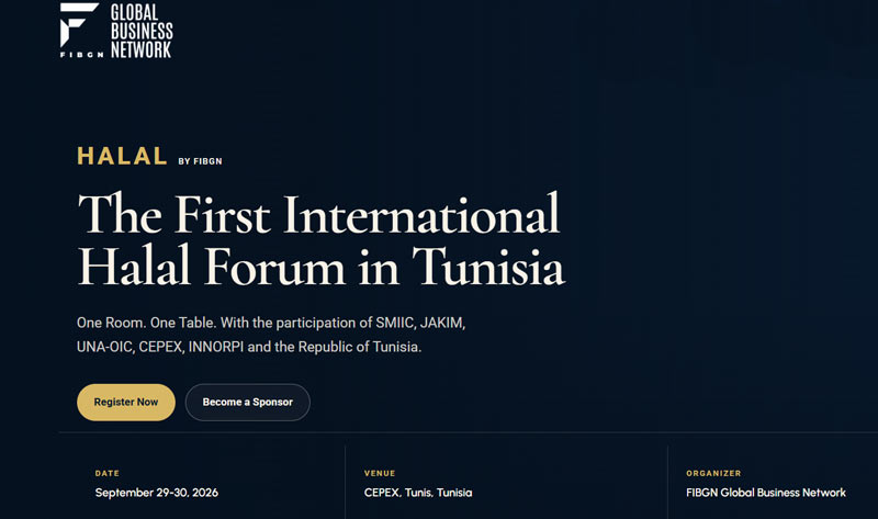 The First International Halal Forum - Tunis