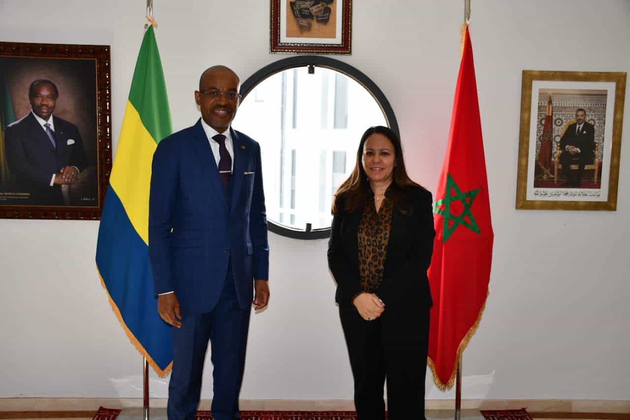Ms. Latifa El Bouabdellaoui, ICDT’s DG had a working session with H.E. Doctor MINKO MI NSEME Sylver Aboubacar, Ambassador High Representative of Gabon to the Kingdom of Morocco