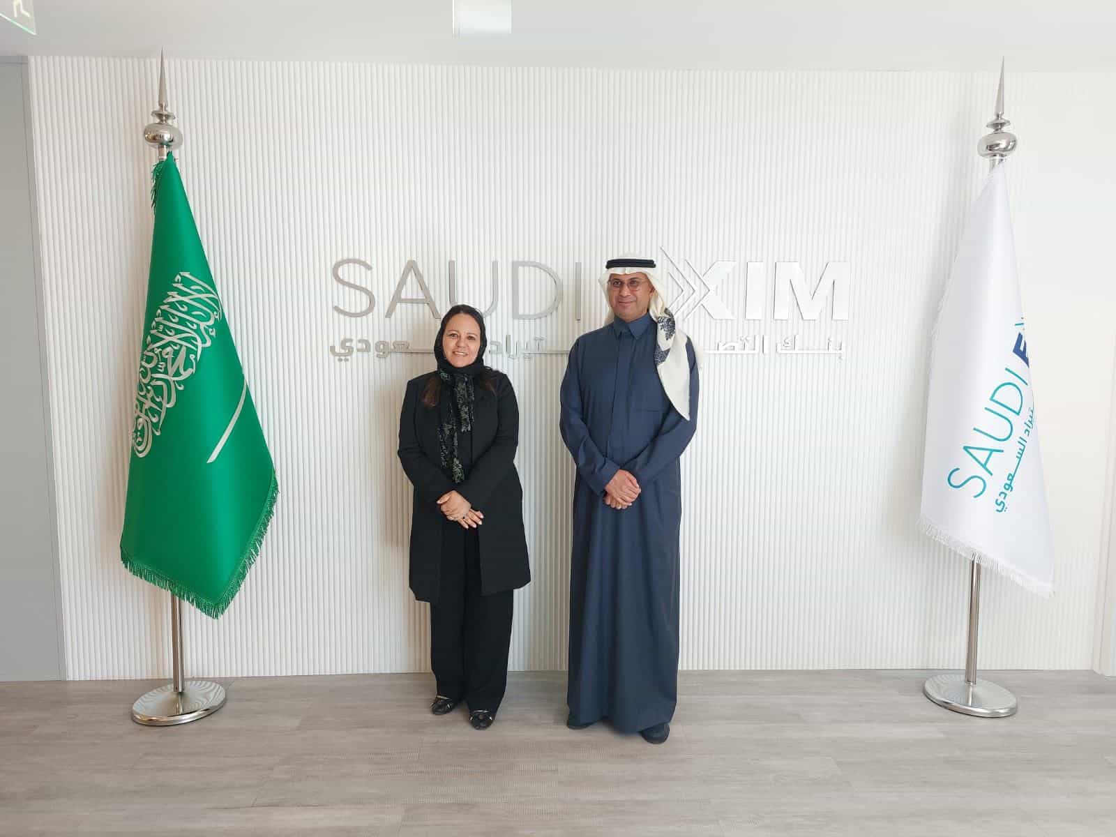 A courtesy visit of Mrs Latifa Elbouabdellaoui, ICDT’s Director General to the CEO of Saudi Eximbank
