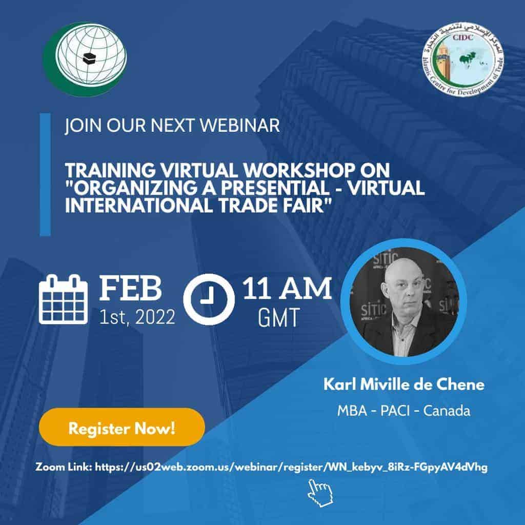 Virtual Training Workshop on “Organizing a Presential-Virtual International Trade Fair”