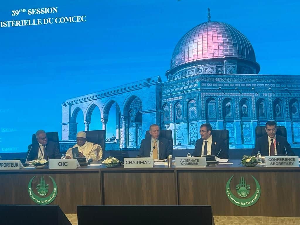 Opening ceremony of the 39th Standing Committee for Economic and Commercial Cooperation of the Organization of Islamic Cooperation (COMCEC)