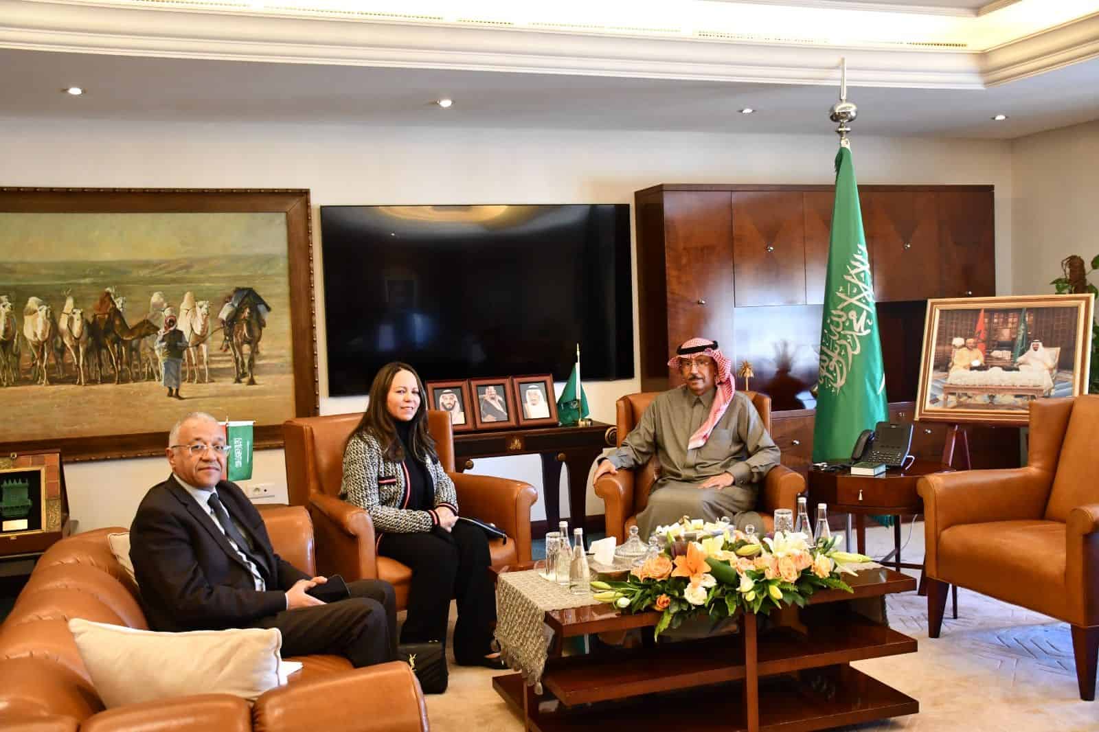 A courtesy visit of Mrs. Latifa Elbouabdellaoui, ICDT’s Director General to H.E. Mr. Sami bin Abdullah Al-Saleh, Ambassador of the Kingdom of Saudi Arabia in Rabat