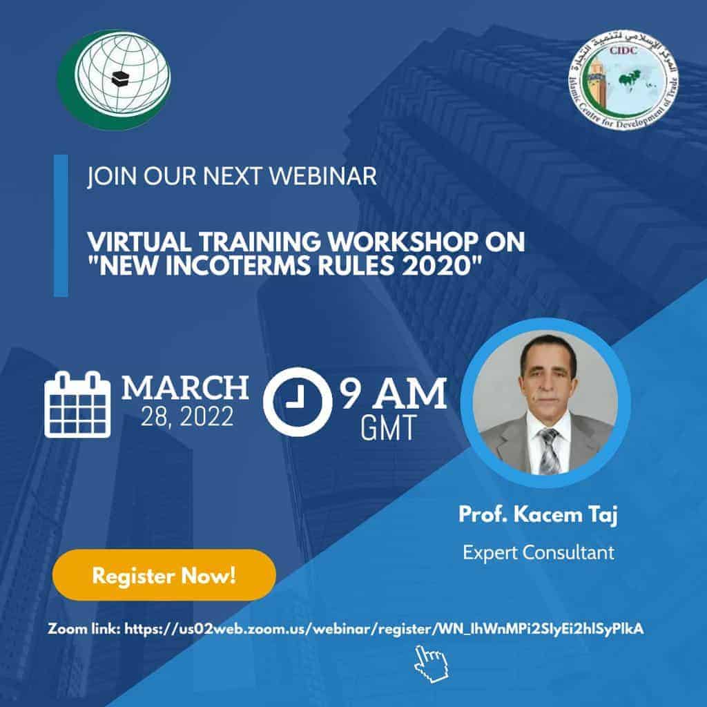 Virtual training workshop on New Incoterms Rules 2020