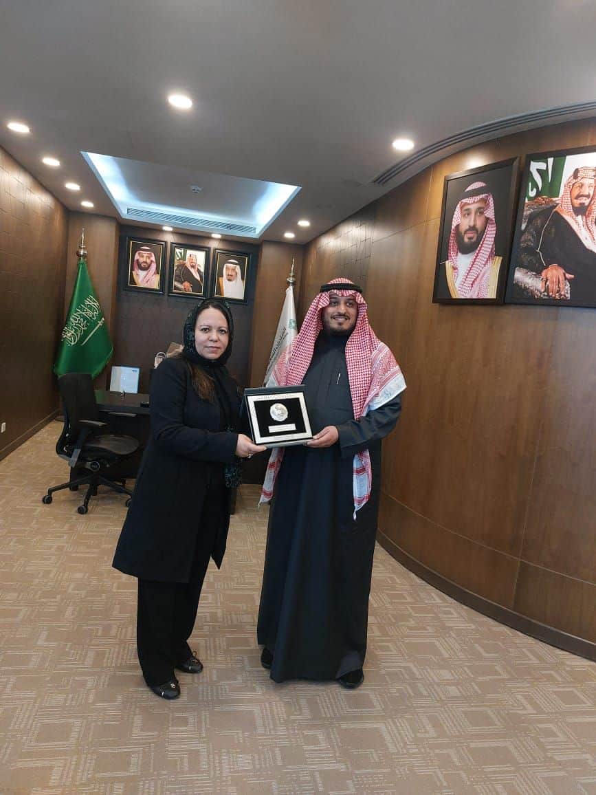 A courtesy visit of Mrs Latifa Elbouabdellaoui, ICDT’s Director General to H.E Eng. Saad Alkhalb CEO of Saudi Exports