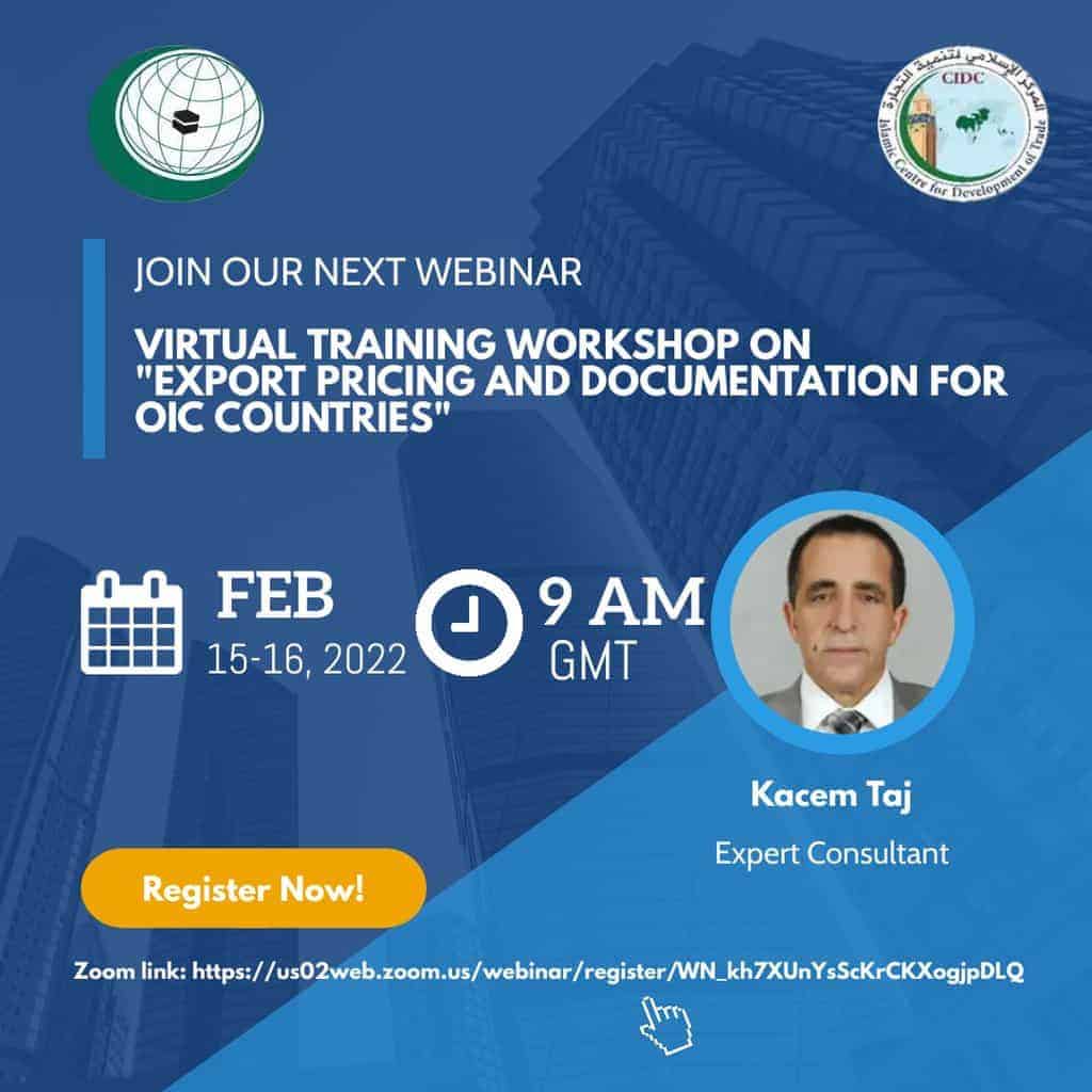 Training Workshop on Export Pricing and Documentation for OIC Countries